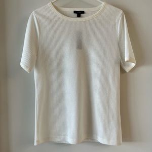 NWT J. Crew Waffle Knit Short Sleeve Top